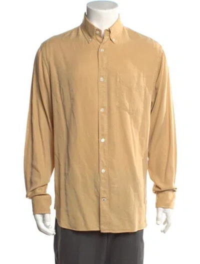 Pre-owned Nn07 Long Sleeve Dress Shirt In Neutrals