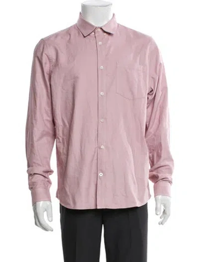 Pre-owned Nn07 Long Sleeve Dress Shirt In Purple
