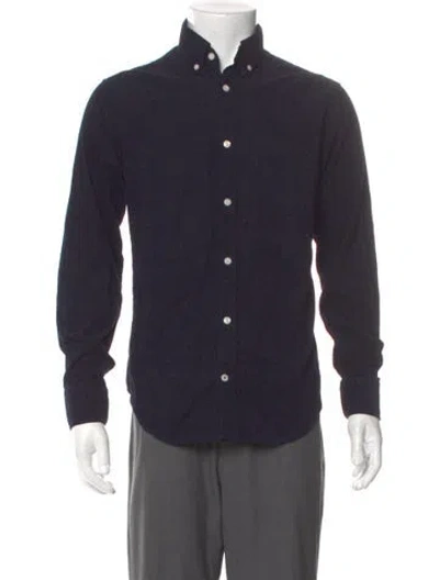 Pre-owned Nn07 Long Sleeve Shirt In Blue