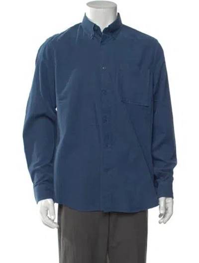 Pre-owned Nn07 Long Sleeve Shirt In Blue