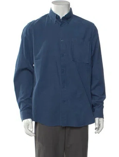 Pre-owned Nn07 Long Sleeve Shirt In Blue
