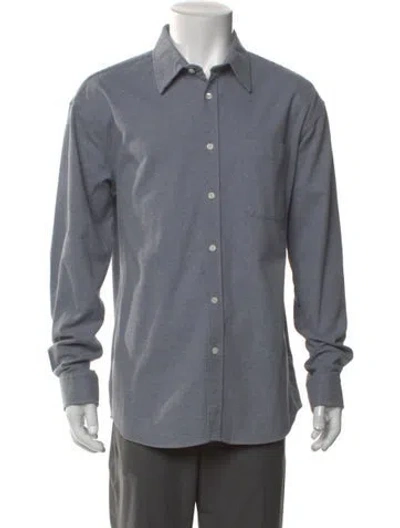Pre-owned Nn07 Long Sleeve Shirt In Gray