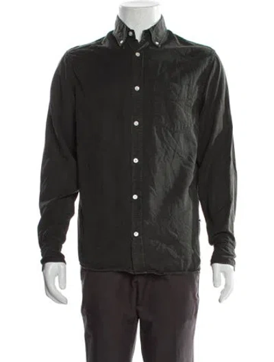 Pre-owned Nn07 Long Sleeve Shirt In Green