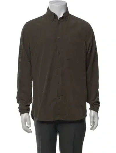 Pre-owned Nn07 Long Sleeve Shirt In Green