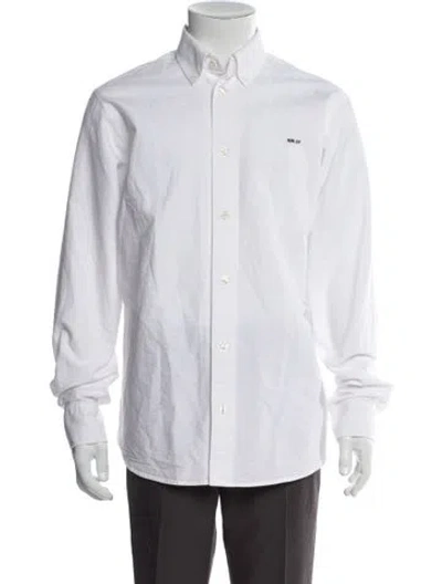 Pre-owned Nn07 Long Sleeve Shirt In White