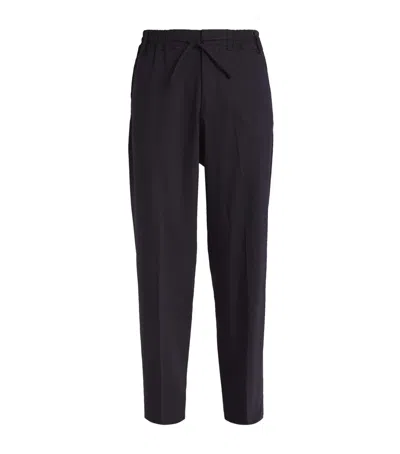 Nn07 Luther Straight Trousers In Navy