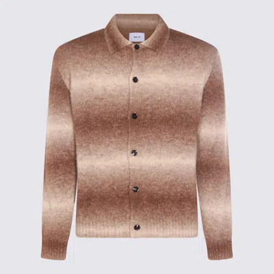 NN07 NN.07 BROWN WOOL KNITWEAR