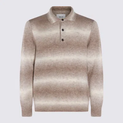 Nn07 Alfie 6656 Alpaca-blend Polo Sweater In Neutral