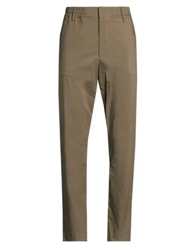 Nn07 Man Pants Military Green Size 33w-34l Organic Cotton, Polyamide, Elastane