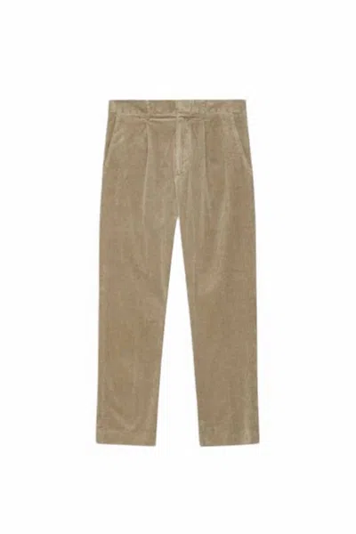 Nn07 Men's Corduroy Trouser In Desert Khaki In Brown