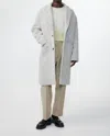 Nn07 Men's Fulvio Coat In Ecru Multi In Multi