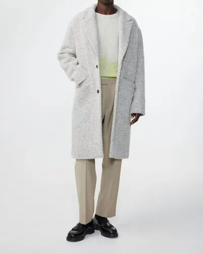 Nn07 Men's Fulvio Coat In Ecru Multi