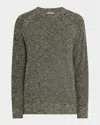Nn07 Jacobo 6470 Cotton Regular Fit Crewneck Sweater In Black Multi