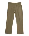Nn07 Paw 1804 Straight-leg Organic Cotton-blend Trousers In Gray