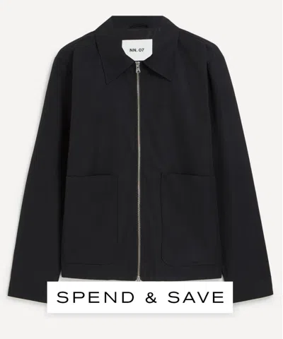 Nn07 Mens Gael Technical Jacket In Black
