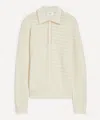 Nn07 Mens Josh Cotton-knit Polo Shirt In Neutral