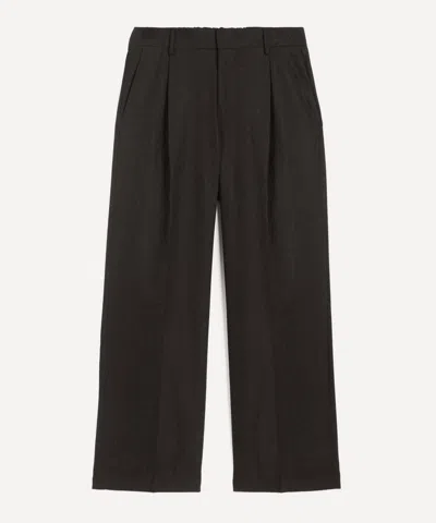 Nn07 Mens Kay Relaxed Suit Trousers In Brown