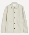 Nn07 Mens Ollie Workwear Overshirt In Neutral