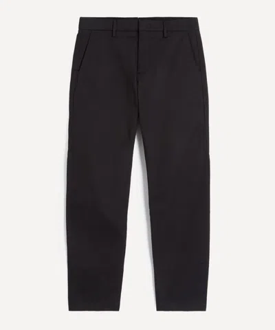 Nn07 Nn.07 Mens Theo Classic Tailored Slim Fit Chino Trousers In Black