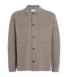Nn07 Merino Wool Jonas Overshirt In Multi