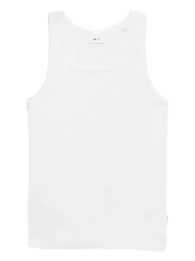 Nn07 Mick Tank Top In White