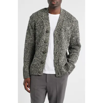 Nn07 Mika 6620 Cardigan In Black Mouline