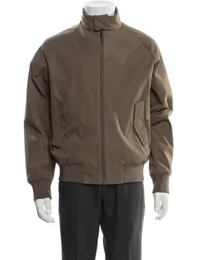 Pre-owned Nn07 Moto Jacket In Green