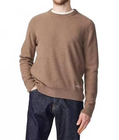 Nn07 Nigel 6585 Recycled Wool-blend Sweater In Brown