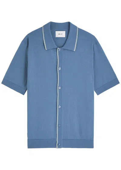 Nn07 Nolan Knitted Polo Shirt