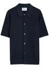 Nn07 Nolan Ribbed Cotton-knit Cardigan