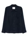 Nn07 Olav Jacket In Blue