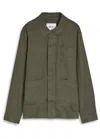 Nn07 Olav Linen Overshirt Jacket