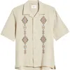 Nn07 Ole Relaxed Fit Shirt In Oatmeal