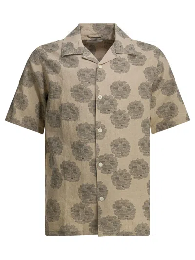 Nn07 Ole Shirts Beige In Gray