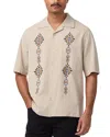 Nn07 Ole Relaxed Fit Shirt In Oatmeal
