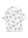 Nn07 Ole Short Sleeve Shirt In Off White