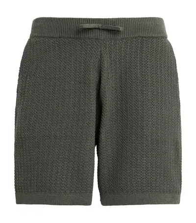 Nn07 Organic Cotton Marc Shorts In Green