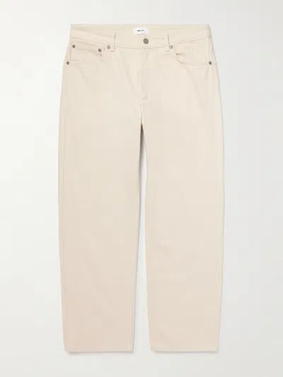 Nn07 Otis 10055 Straight-leg Organic Jeans In Neutrals