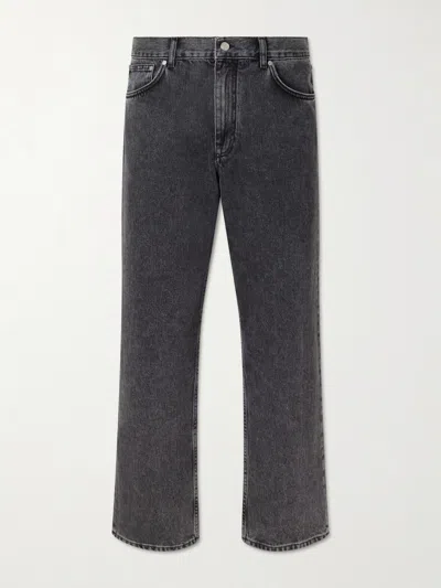 Nn07 Otis 1866 Straight-leg Organic Jeans In Gray
