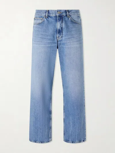 Nn07 Sonny 1882 Straight-leg Organic Jeans In Blue