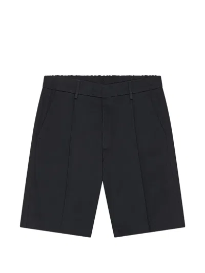 Nn07 Panelled Shorts In Blue