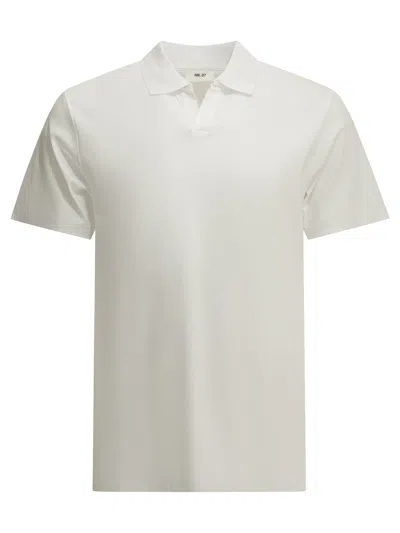Nn07 Nn.07 "paul" Buttonless Polo Shirt In White