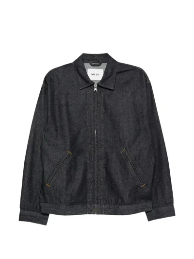 Nn07 Petrus 1843 Denim Jacket In Blue