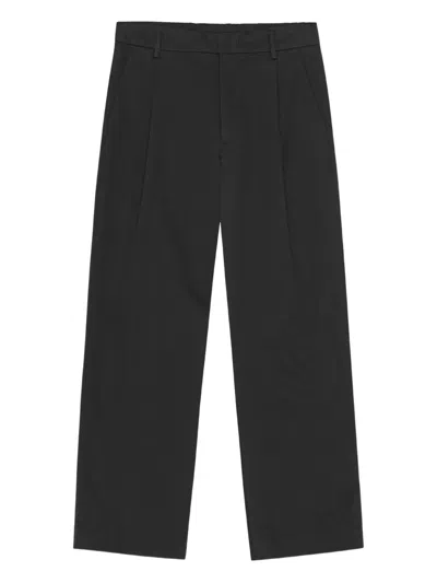 Nn07 Pleated Trousers In Black