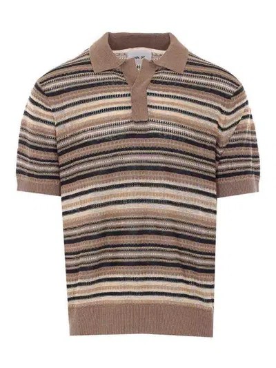 Nn07 Polo In Brown