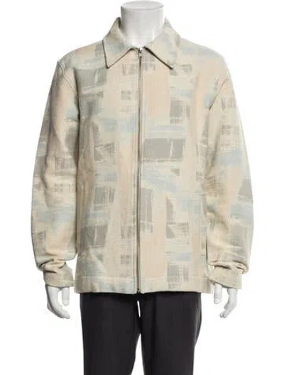 Pre-owned Nn07 Printed Jacket In Neutral