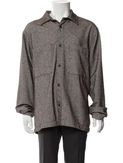 Pre-owned Nn07 Printed Peacoat W/ Tags In Multi