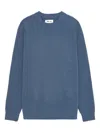 Nn07 Ribbed Crew-neck Sweater In Blue