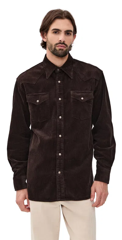 NN07 RICKY CORDUROY WESTERN SHIRT DEMITASSE