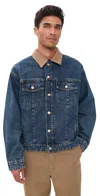 Nn07 Roy Denim Jacket Stonewashed In Stonewashed